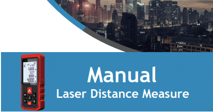 KC-70B Laser measure usage manual
