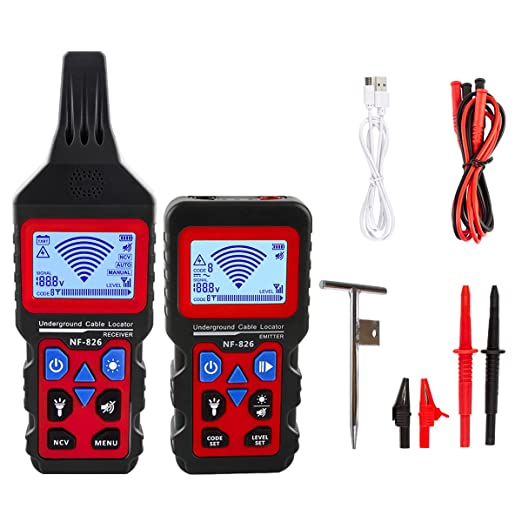 protable Cable Tester:Wire Tester Portable Locator Wire Tracker for Detecting the faults in the fields of :Wall and Underground Cables, Electrical Lines, Gas and Water Supply Pipeline