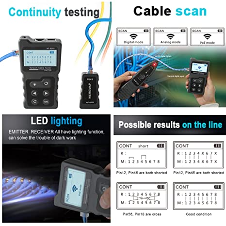 What is the best tool for checking RJ45 network wiring?