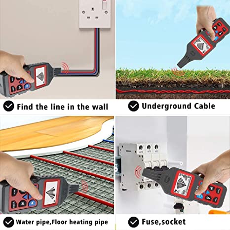 How do you use underground wire locator?